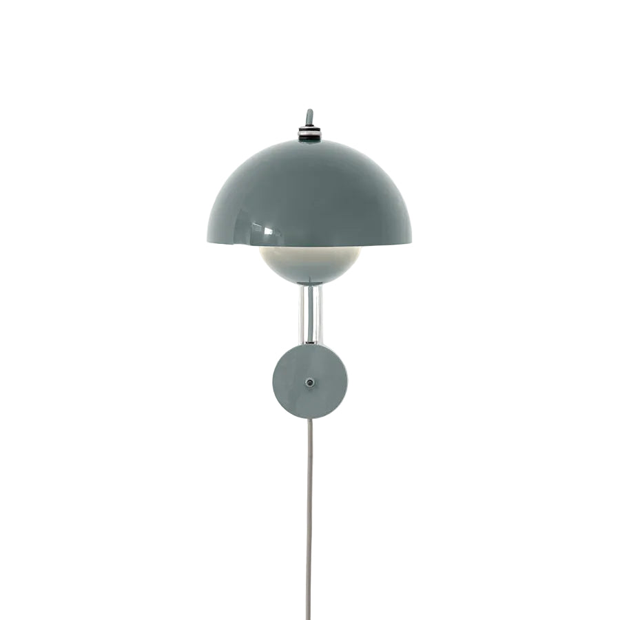 Flowerpot VP8 Væglampe af Verner Panton - Stone Blue - Jacobsen Plus