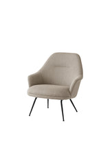&Tradition Rely HW140 Lænestol - Re-Wool 0218/Sort stel - Jacobsen Plus