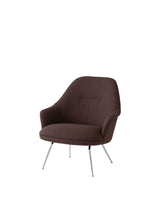 &Tradition Rely HW140 Lænestol - Saxion 0397/Krom stel - Jacobsen Plus