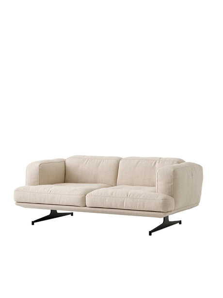 Inland AV22 sofa fra &Tradition - Clay 0011 - sort stel - Jacobsen Plus