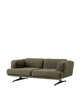Inland AV22 sofa fra &Tradition - Clay 0014 - sort stel - Jacobsen Plus