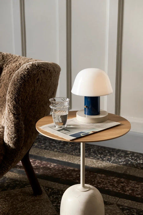 Lato bord LN8 fra &Tradition - Warm black & Emparador marble - Jacobsen Plus