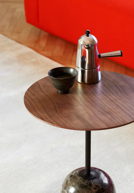 Lato bord LN8 fra &Tradition - Warm black & Emparador marble - Jacobsen Plus