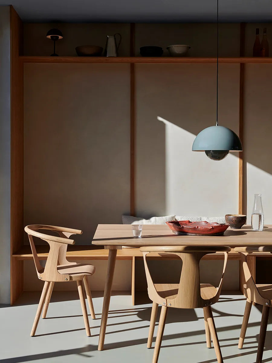 SK2 In Between spisebordsstol m. polstret sæde fra &Tradition