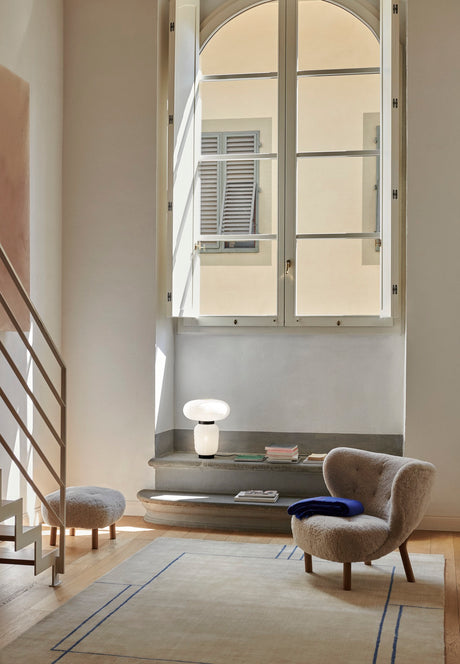 Little Petra Pouf fra &Tradition - Karakorum 003 / Valnød - Jacobsen Plus