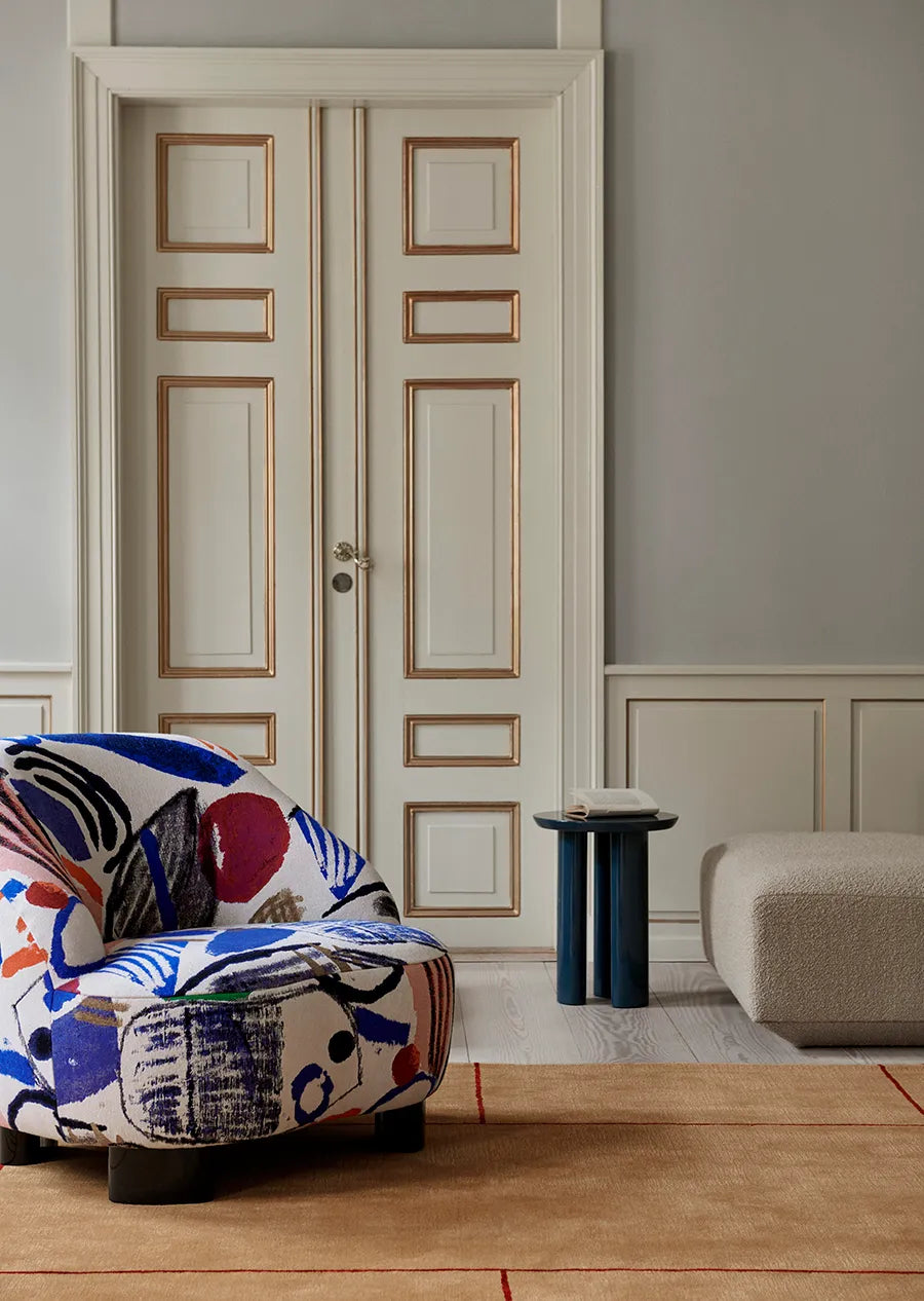 Tung JA3 sidebord, Steel Blue fra &Tradition