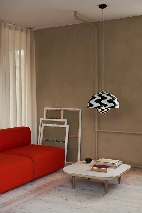 Flowerpot VP2 pendel af Verner Panton - Grey beige - Jacobsen Plus