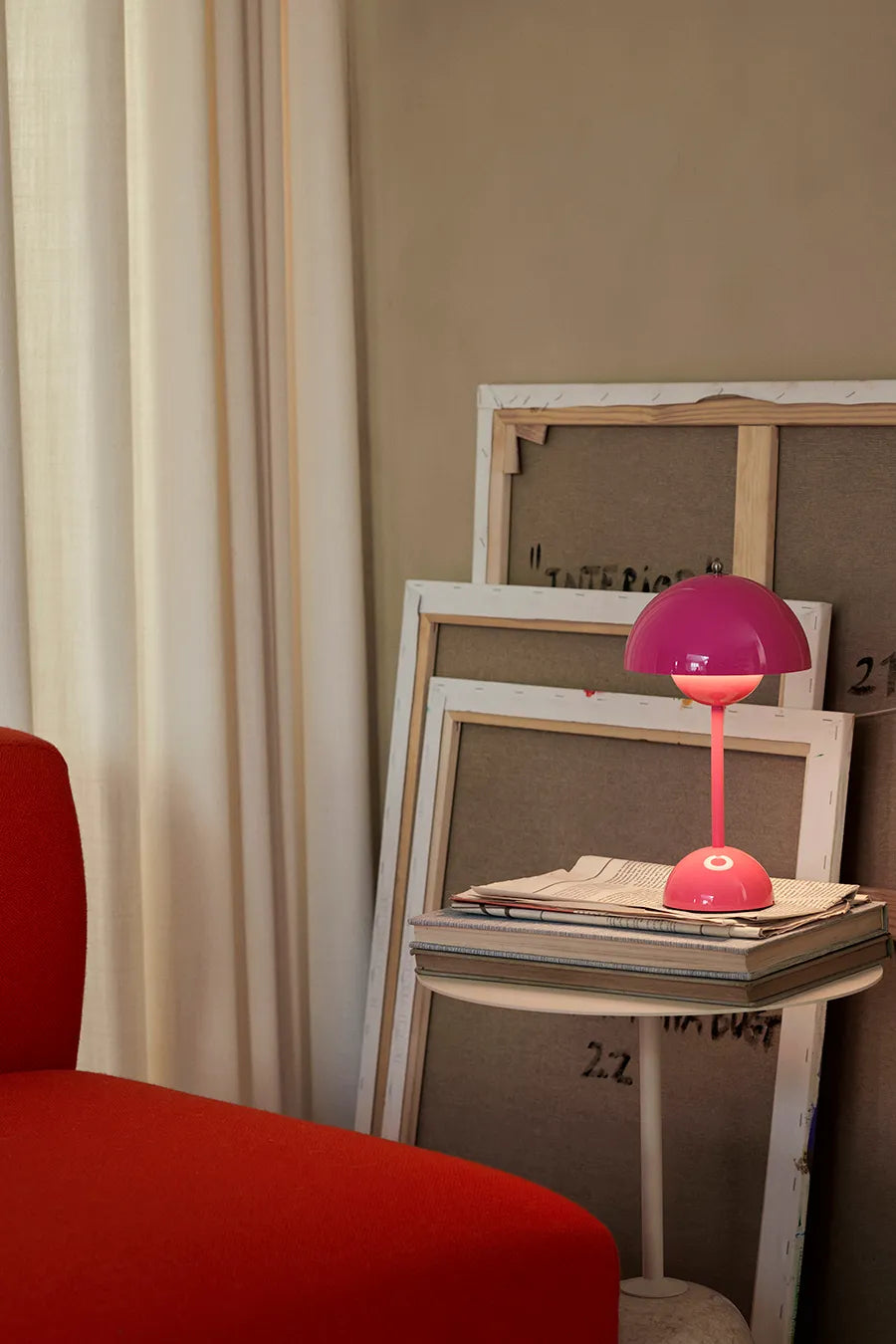 Flowerpot Portable VP9 Bordlampe af Verner Panton - 19 - Jacobsen Plus