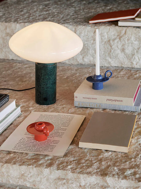 Momento JH39 Candleholder af Jaime Hayon - Poppy red - Jacobsen Plus