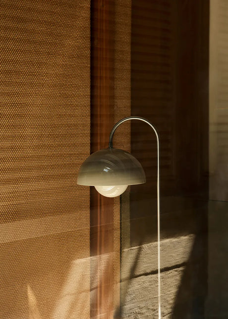 Flowerpot VP12 Gulvlampe fra &Tradition - Steel Blue - Jacobsen Plus