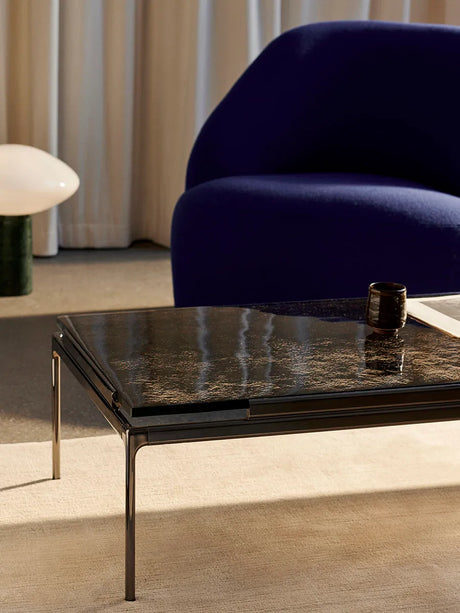 Sett LN12 Sofabord, smoked glass / dark chrome fra &Tradition - 5 - Jacobsen Plus