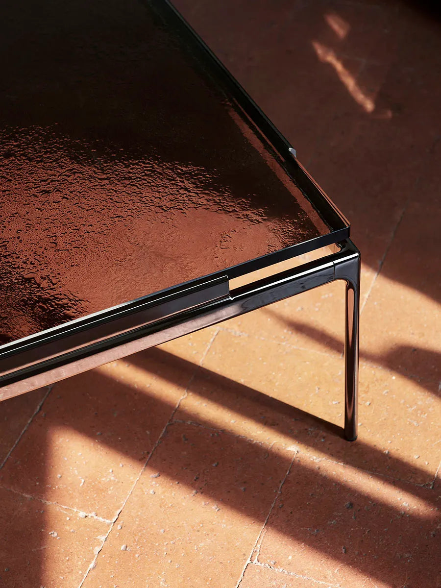 Sett LN13 Sofabord, smoked glass/chrome fra &Tradition