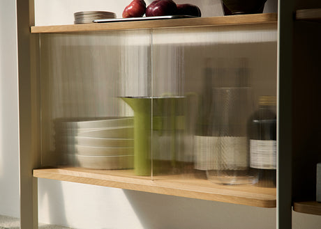 Rombe, Configuration C fra &Tradition - Alabaster w. Alabaster shelves - Jacobsen Plus