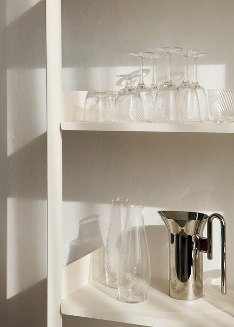 Rombe IF1, Full Bay Shelves fra &Tradition - Alabaster w. Alabaster shelves - Jacobsen Plus