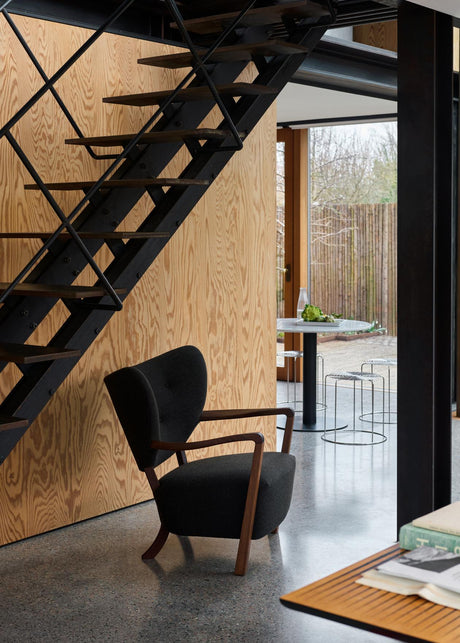 Wulff lænestol inkl. skammel, - Hallingdal 376 fra &Tradition - 1 - Jacobsen Plus