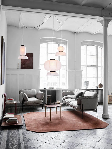 The Moor Rug AP6 240x240 fra &Tradition - Golden Brown - Jacobsen Plus