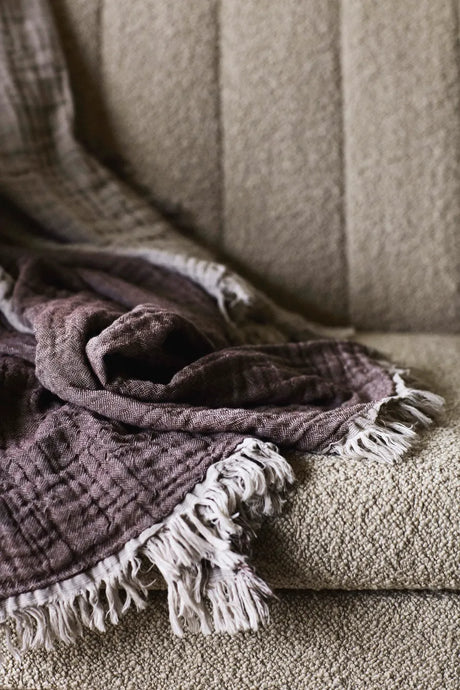 Collect Cotton Throw SC32 fra &Tradition - Cloud-Milk - Jacobsen Plus