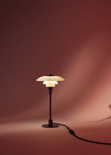 PH 2/1 Bordlampe, Glossy Burgundy fra Louis Poulsen - 2 - Jacobsen Plus