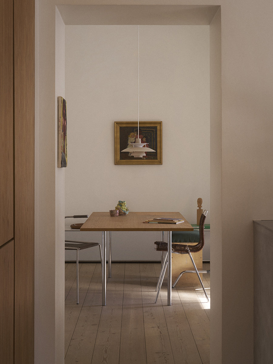 PH 5 Ø320 Opal Beige Pendel af Poul Henningsen - 3 - Jacobsen Plus