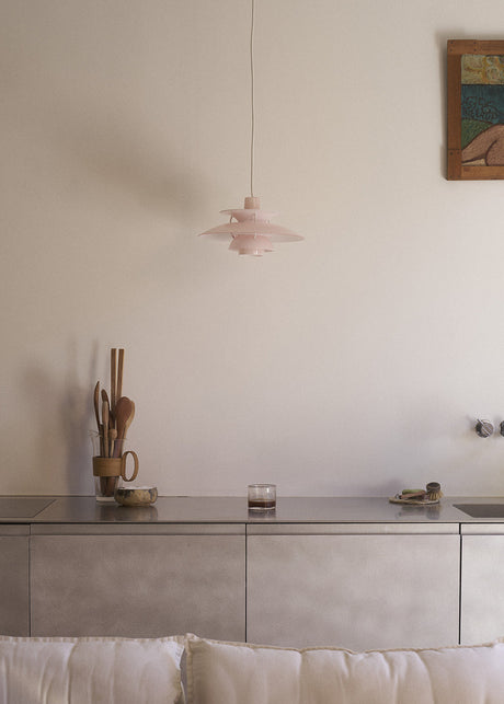 PH 5 Ø320 Opal Pale Rose Pendel af Poul Henningsen - 3 - Jacobsen Plus