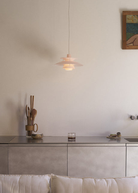 PH 5 Ø320 Opal Pale Rose Pendel af Poul Henningsen - 2 - Jacobsen Plus