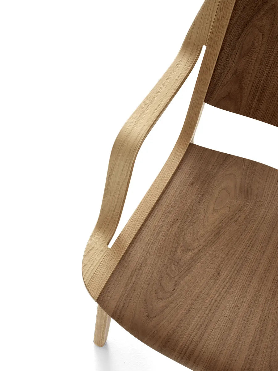 AX HM11 Stol, eg/valnød fra &Tradition - 10 - Jacobsen Plus
