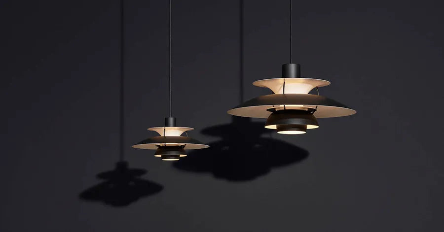 PH 5 pendel, monokrom af Poul Henningsen