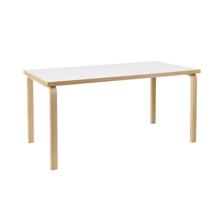 Aalto Table Rectangular 81A, 150x85 cm fra Artek - Hvid Laminat - Jacobsen Plus