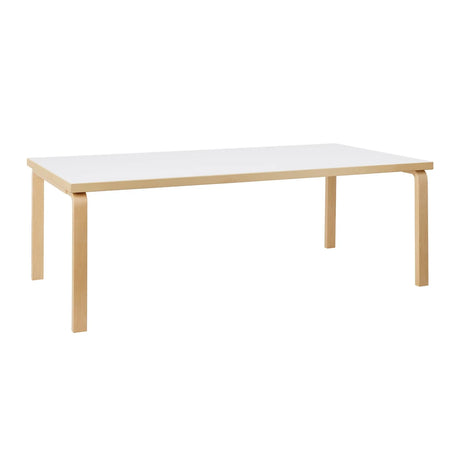 Aalto Table Rectangular 86, 210x100 cm fra Artek - Hvid Laminat - Jacobsen Plus