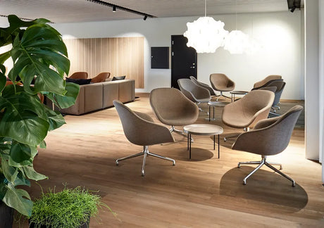 About a Lounge Chair low AAL81 fra Hay - Steelcut / Sort pulverlakeret aluminum - Jacobsen Plus
