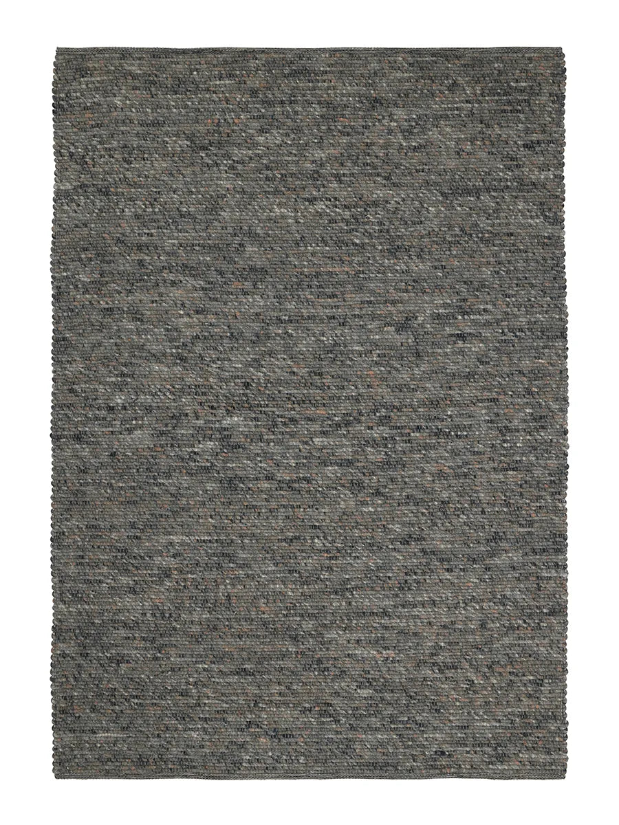 Agner Tæppe fra Linie Design - Charcoal / 140 x 200 cm - Jacobsen Plus