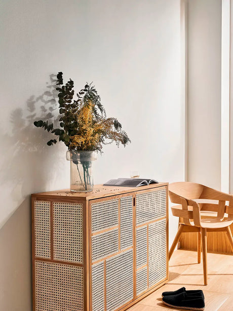 Air Sideboard, oak/cane fra Design House Stockholm - 2 - Jacobsen Plus