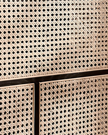 Air Cabinet, black/cane fra Design House Stockholm - 3 - Jacobsen Plus