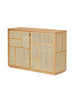 Air Sideboard, oak/cane fra Design House Stockholm