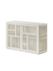 Air Sideboard, white/cane fra Design House Stockholm