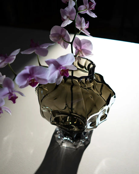 Ammonit Vase, new smoke fra Hein Studio - 3 - Jacobsen Plus