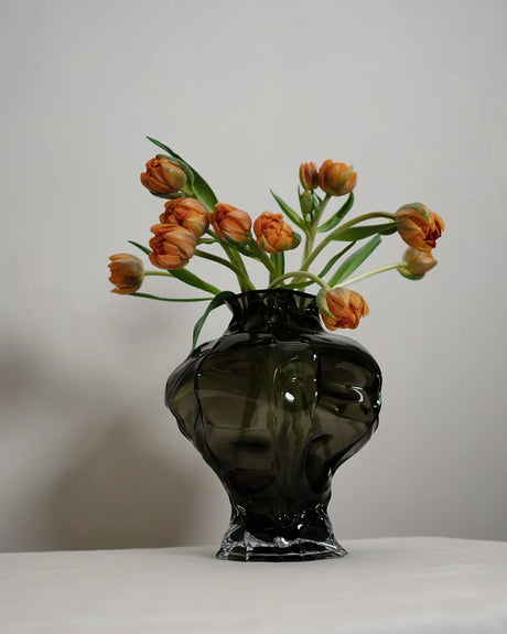 Ammonit Vase, new smoke fra Hein Studio - 2 - Jacobsen Plus