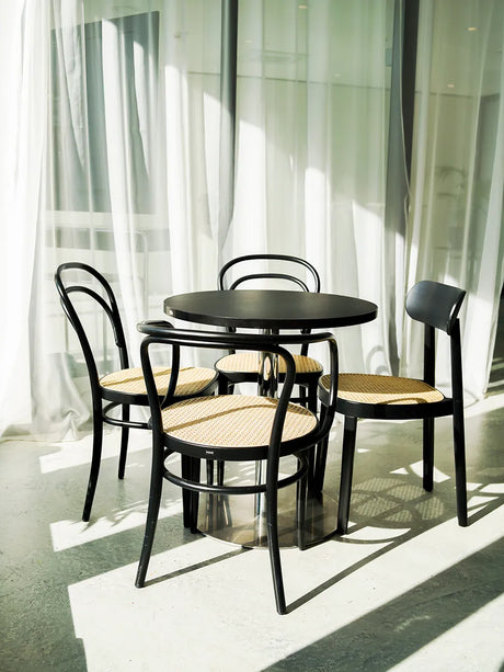 214 Spisestol, sort fra Thonet - 2 - Jacobsen Plus