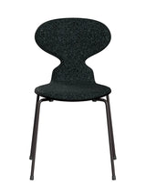 3101 Myren Stol, forsidepolstret af Arne Jacobsen - Sortfarvet ask-Vanir 193 tekstil / Warm Graphite - Jacobsen Plus