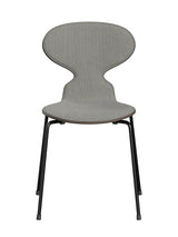 3101 Myren Stol, forsidepolstret af Arne Jacobsen - Deep Clay farvet ask-Sunniva 153 tekstil / Brown Bronze - Jacobsen Plus
