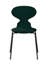 3101 Myren Stol, forsidepolstret af Arne Jacobsen - Evergreen farvet ask-Vidar 1062 tekstil / Brown Bronze - Jacobsen Plus