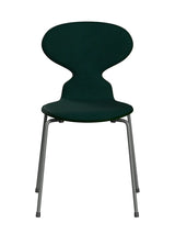 3101 Myren Stol, forsidepolstret af Arne Jacobsen - Evergreen farvet ask-Vidar 1062 tekstil / Silver Grey - Jacobsen Plus