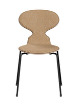 3101 Myren Stol, forsidepolstret af Arne Jacobsen - Egefinér-Vanir 413 tekstil / Brown Bronze - Jacobsen Plus