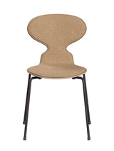 3101 Myren Stol, forsidepolstret af Arne Jacobsen - Egefinér-Vanir 413 tekstil / Warm Graphite - Jacobsen Plus