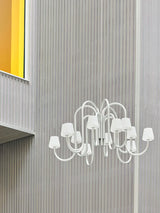 Apollo Chandelier 1065, hvid opalglas fra Hay - 7 - Jacobsen Plus