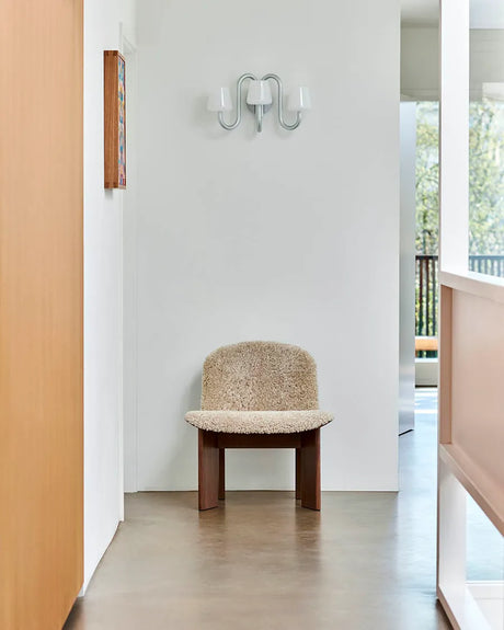 Chisel Lounge Chair m/polstring fra Hay - Eucalyptus - Metaphor 23 - Jacobsen Plus