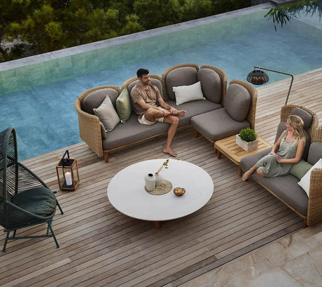 Arch 3-pers. Sofa m. chaise longue fra Cane-line - 2 - Jacobsen Plus