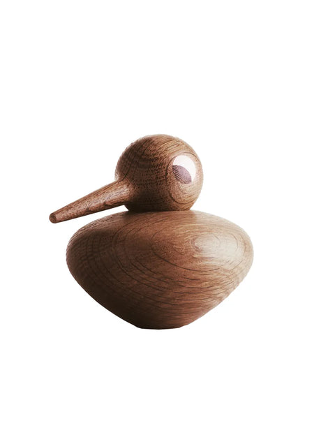 Birds af Kristian Vedel - Mørk eg / Stor H: 10,5cm-Ø: 9,5cm - Jacobsen Plus