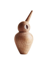 Birds af Kristian Vedel - Lys eg / Mellem H: 12cm-Ø: 6,5cm - Jacobsen Plus