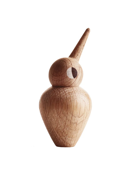 Birds af Kristian Vedel - Lys eg / Mellem H: 12cm-Ø: 6,5cm - Jacobsen Plus